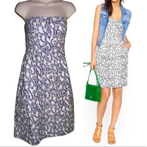 SOLD J. CREW Ella Dress, Straples, Rambling Rose